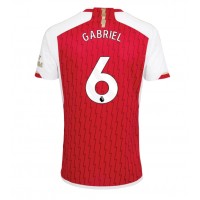 Fotbalové Dres Arsenal Gabriel Magalhaes #6 Domácí 2023-24 Krátký Rukáv